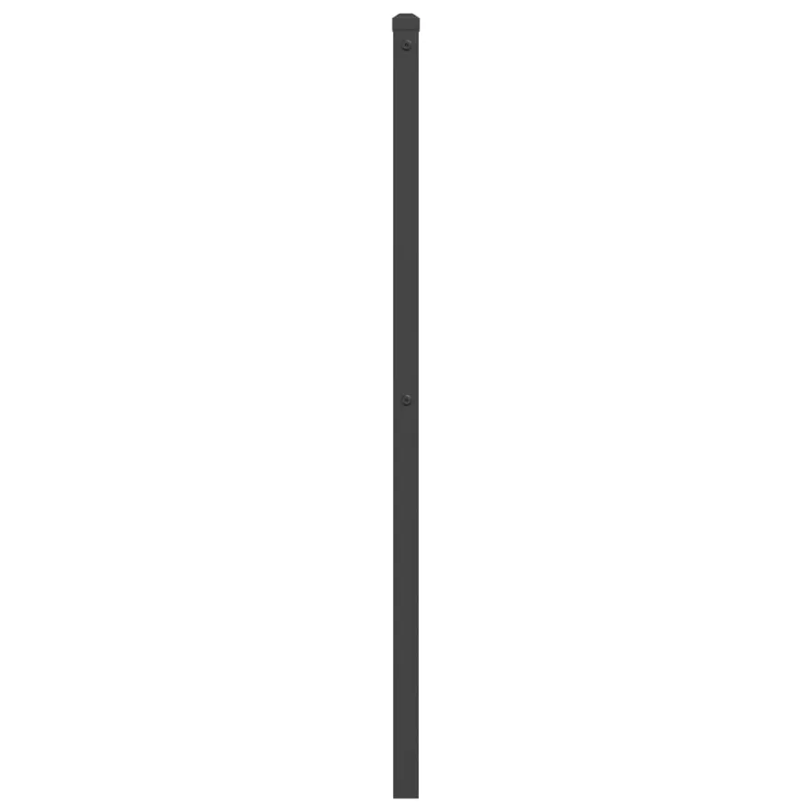 Tête de lit de remplacement métal noir 75 cm - 4