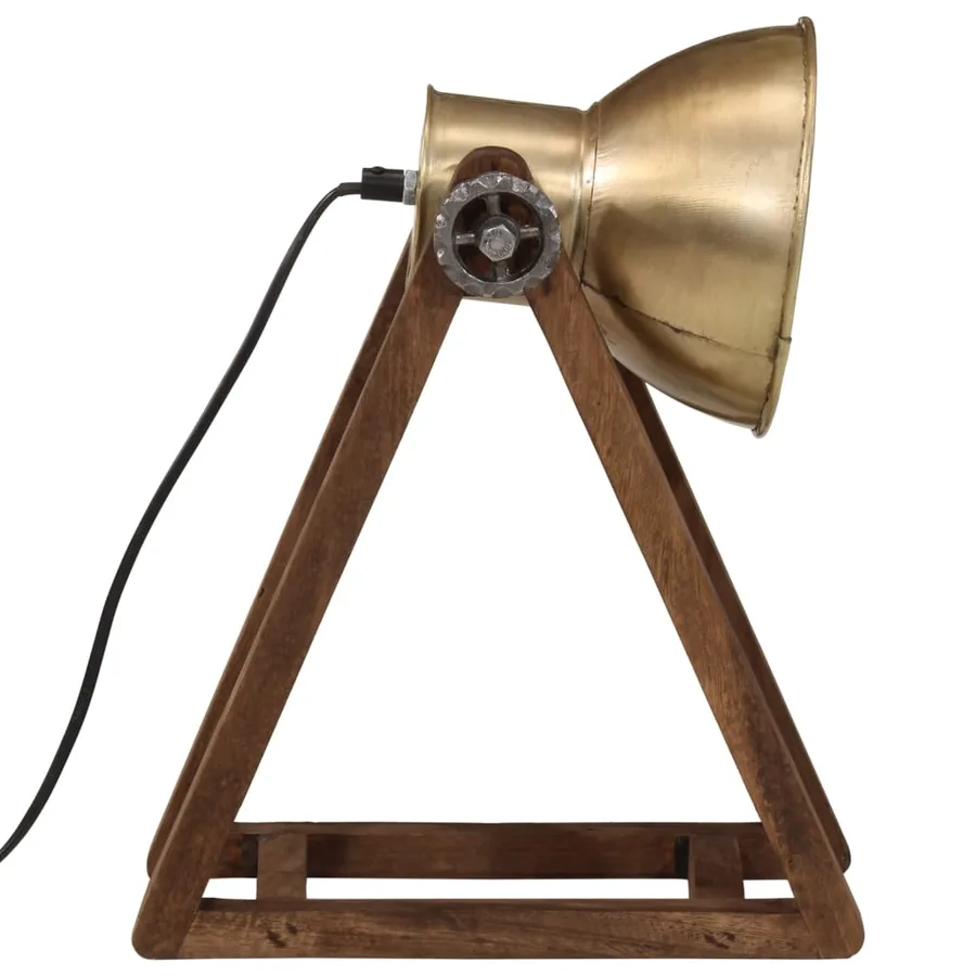 Lampe de bureau 25 W laiton antique 30x17x40 cm E27 - 4
