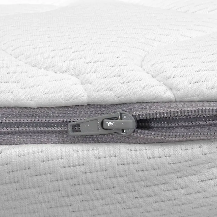 Sur-matelas 140 x 200 cm Mousse à mémoire de forme Visco 6 cm - 6