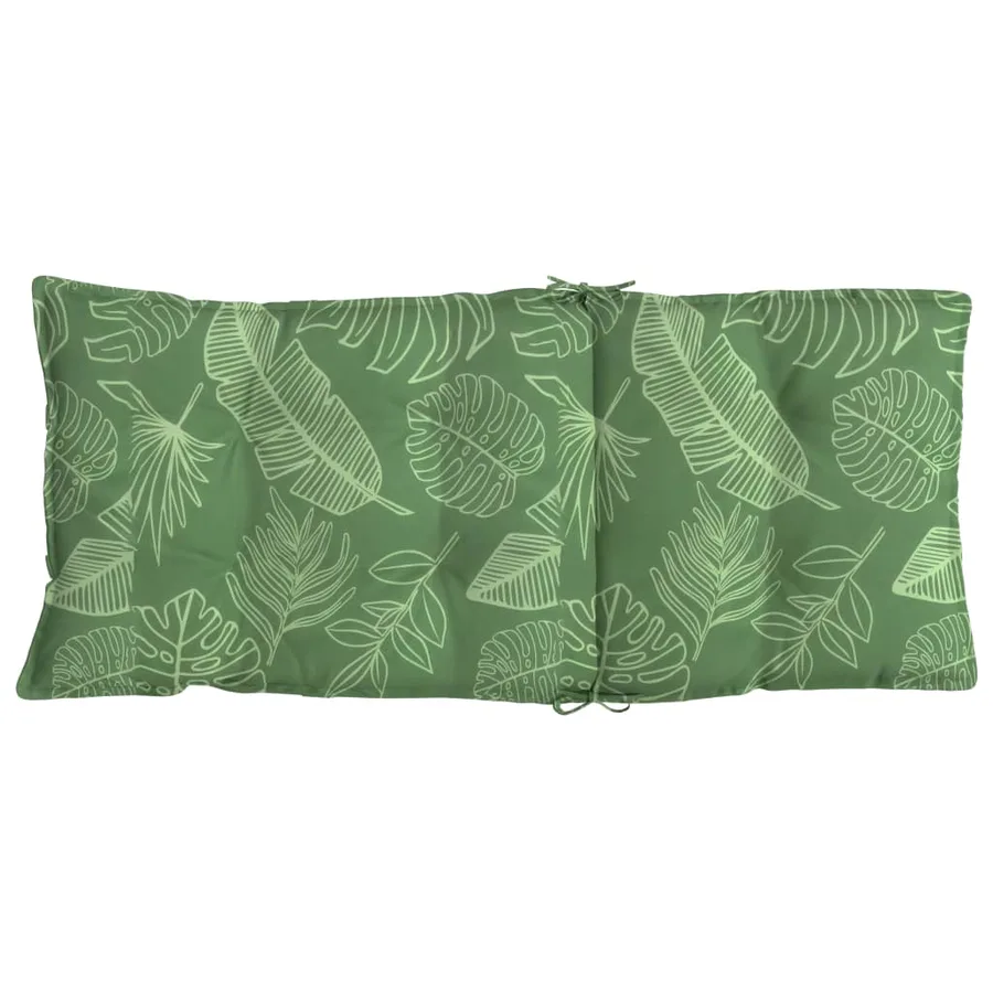 Coussins de chaise à dossier haut lot de 2 modèle de feuille - 7