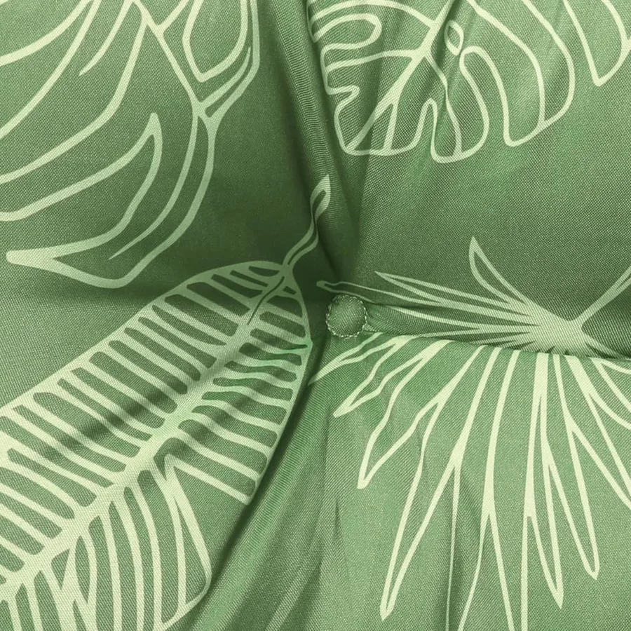 Coussins de chaise à dossier haut lot de 2 modèle de feuille - 8