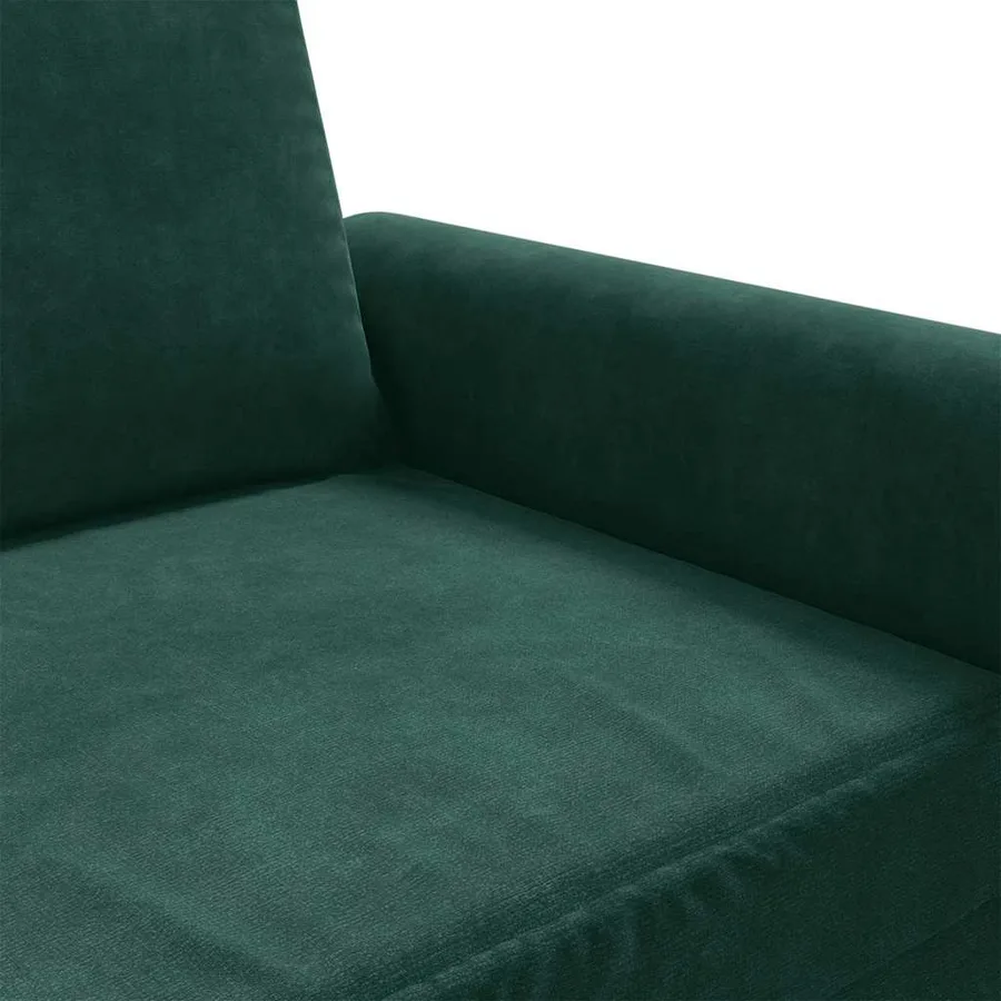 Fauteuil Vert foncé 60 cm Velours - 7