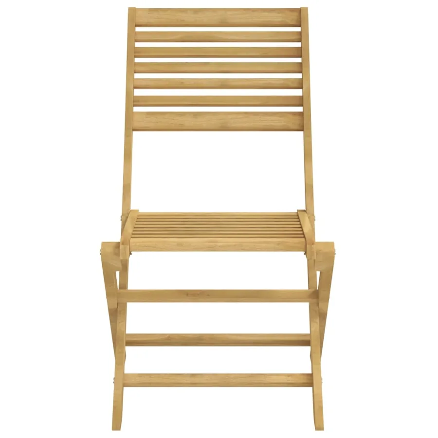 Ensemble à manger de jardin 5 pcs Bois d'acacia solide - 5