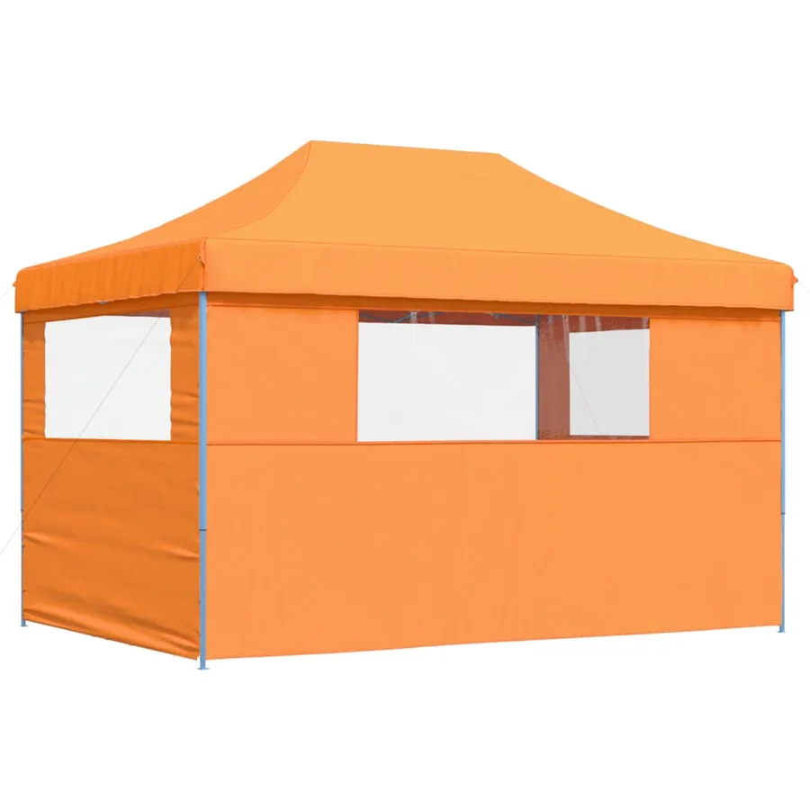 Tente de réception pliable escamotable avec 3 parois latérales - 5