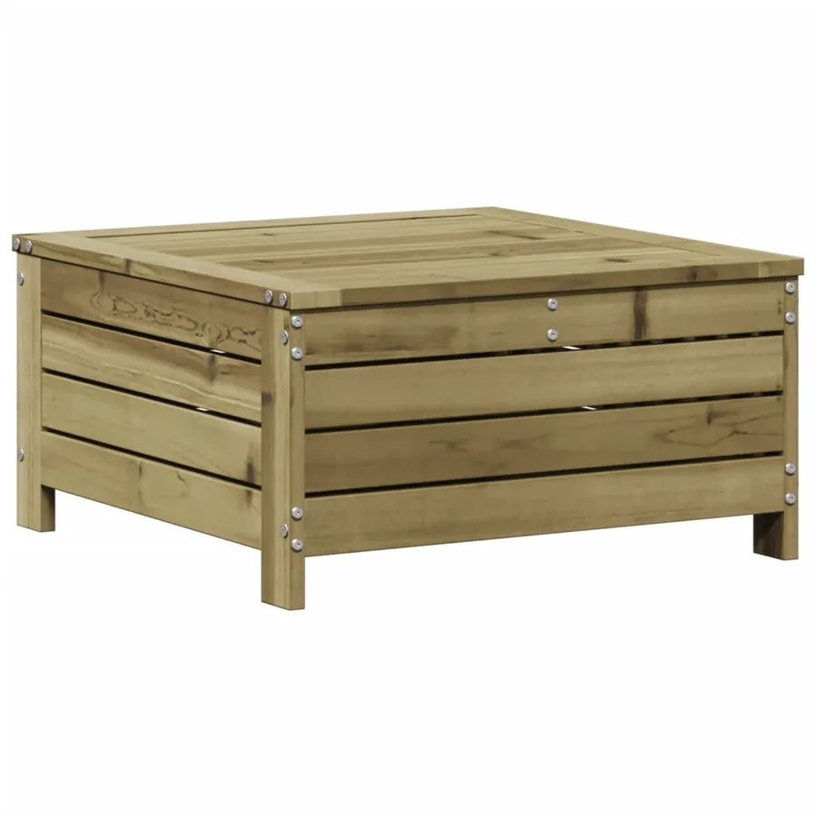 Salon de jardin 5 pcs avec coussins bois de pin imprégné - 6