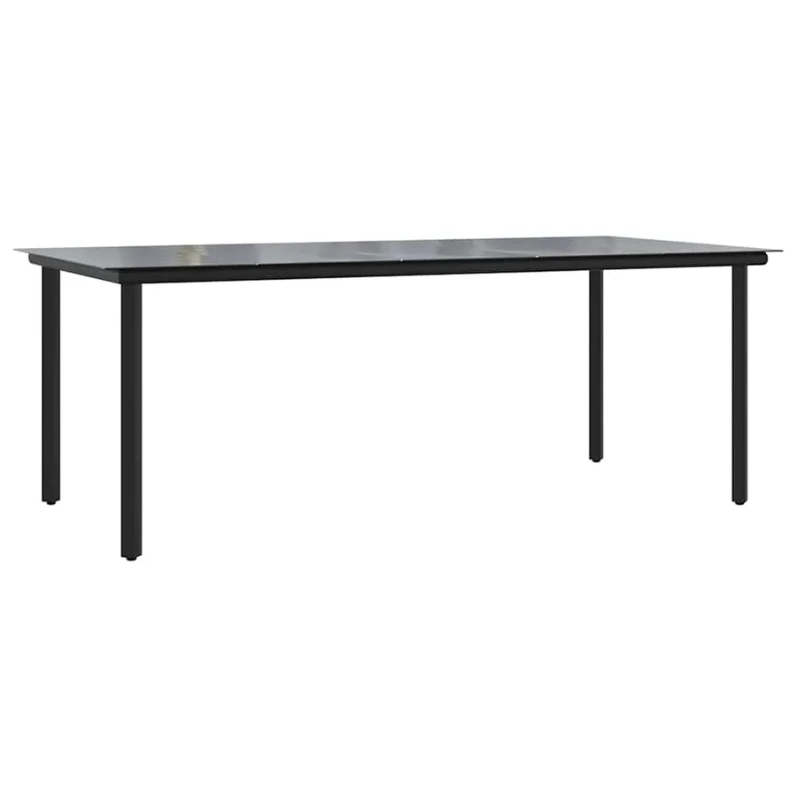Ensemble à manger de jardin et coussins 9 pcs marron poly rotin - 4