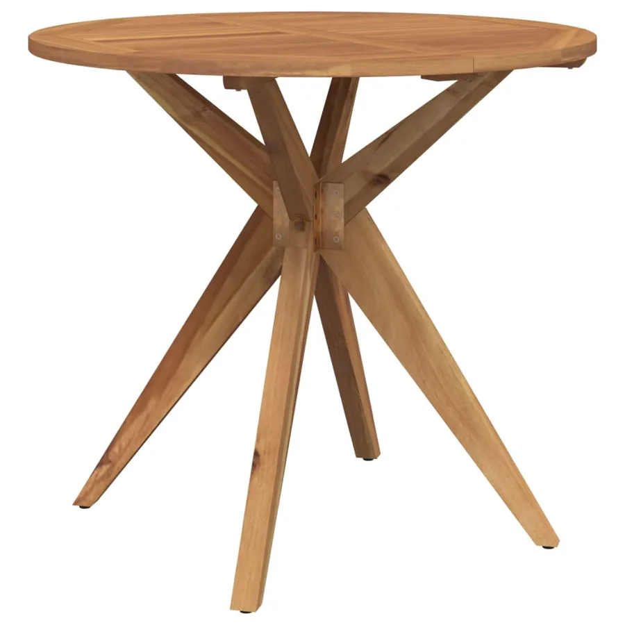Ensemble à manger de jardin 3 pcs Bois d'acacia solide - 3