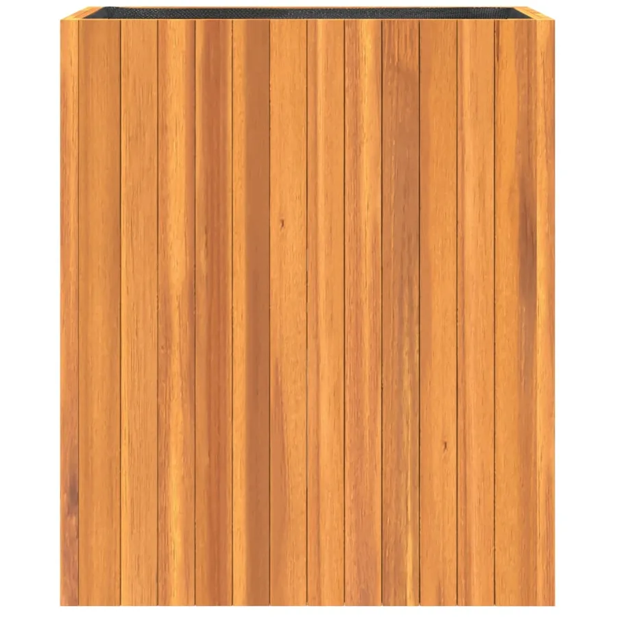 Jardinière 59x27,5x70 cm bois massif d'acacia - 5