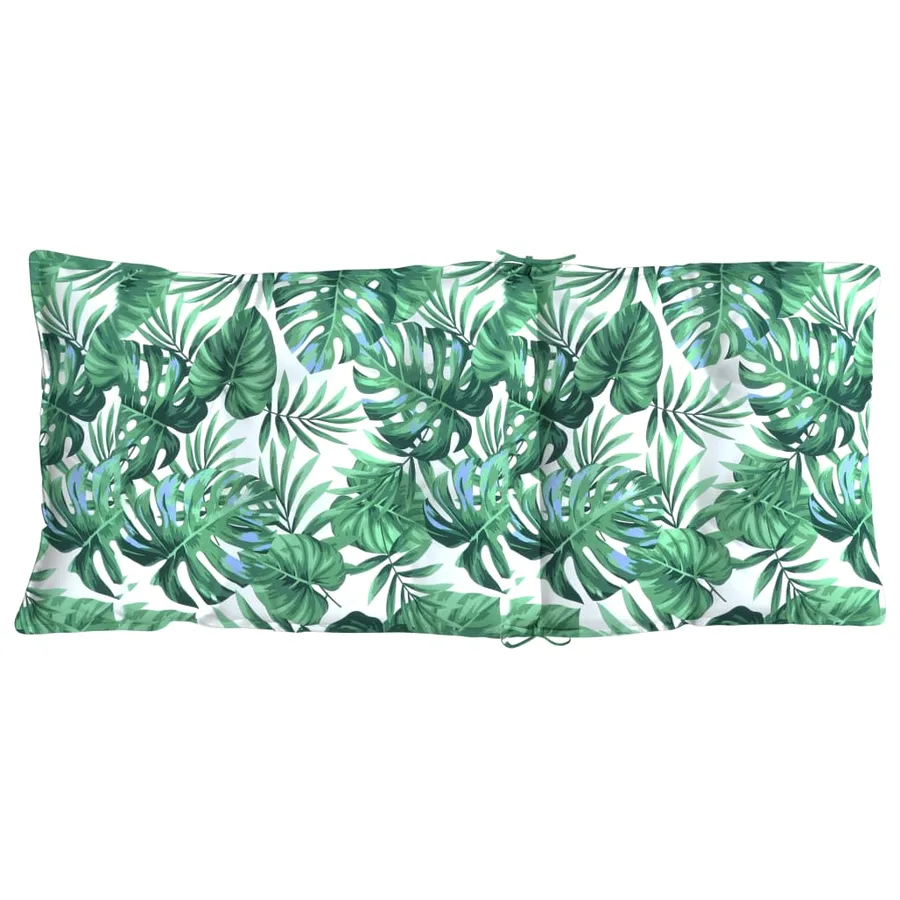Coussins de chaise à dossier haut lot de 2 modèle de feuille - 7