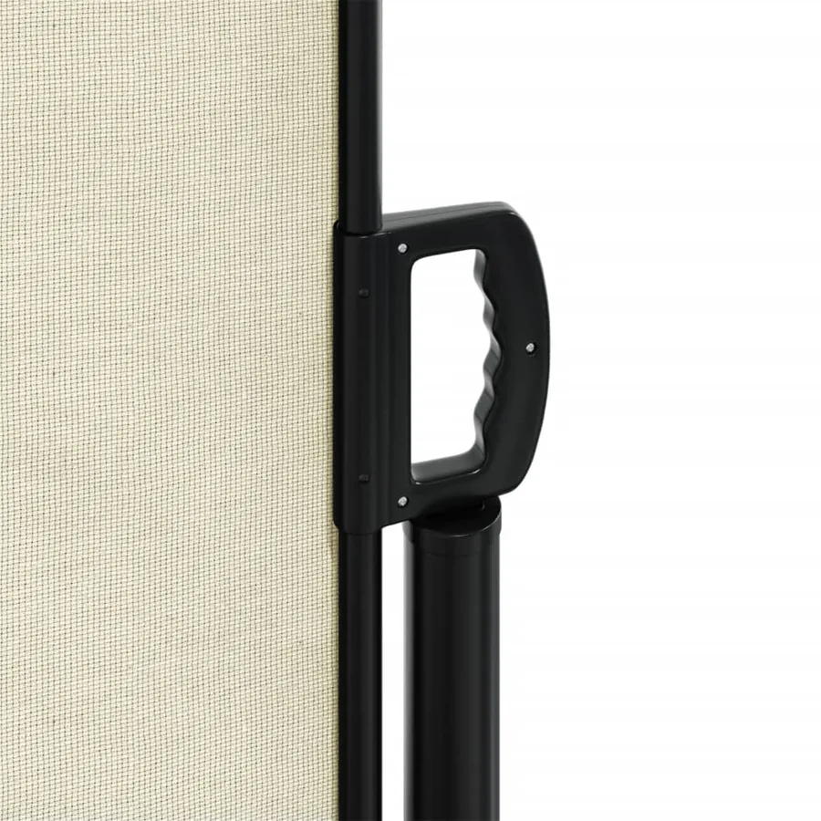 Auvent latéral rétractable crème 140x600 cm - 8