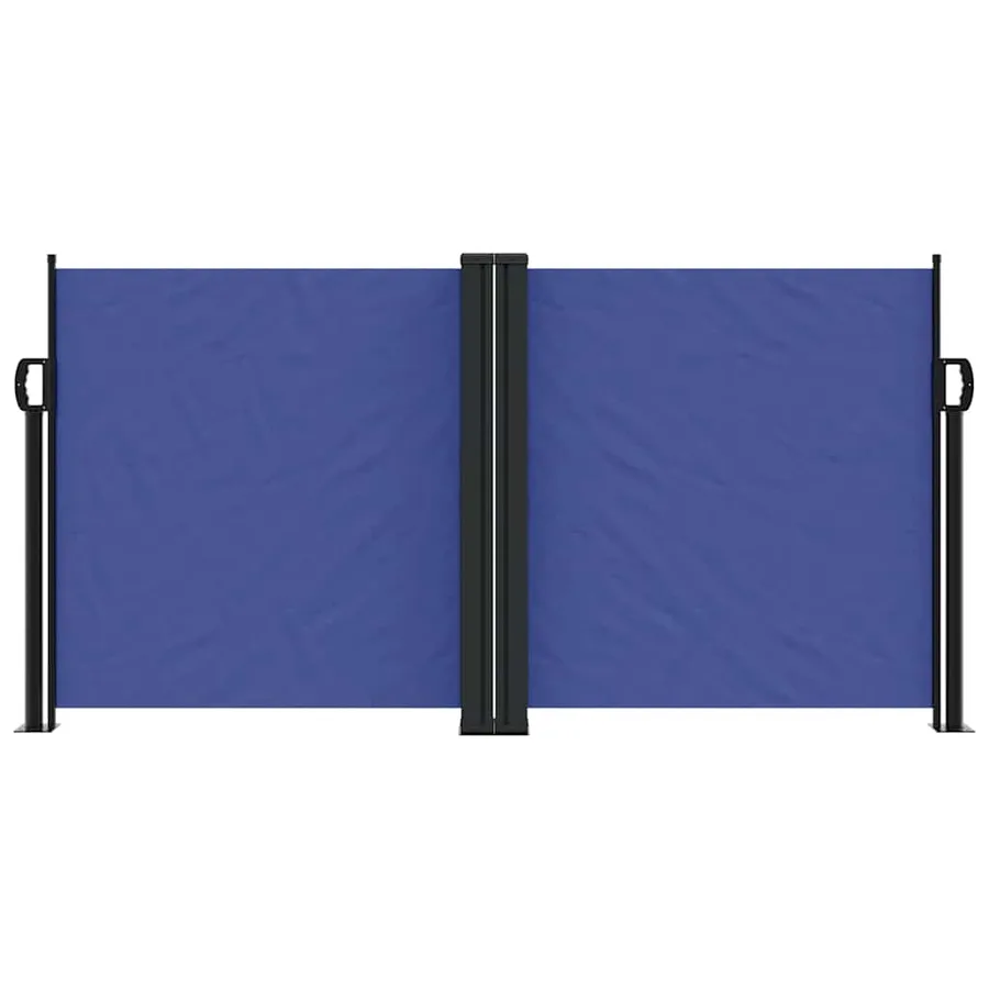 Auvent latéral rétractable bleu 120x1000 cm - 3