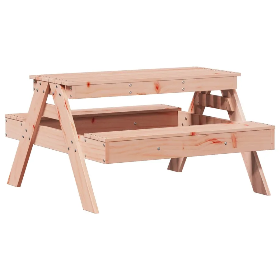 Table de pique-nique pour enfants bois massif de douglas - 2