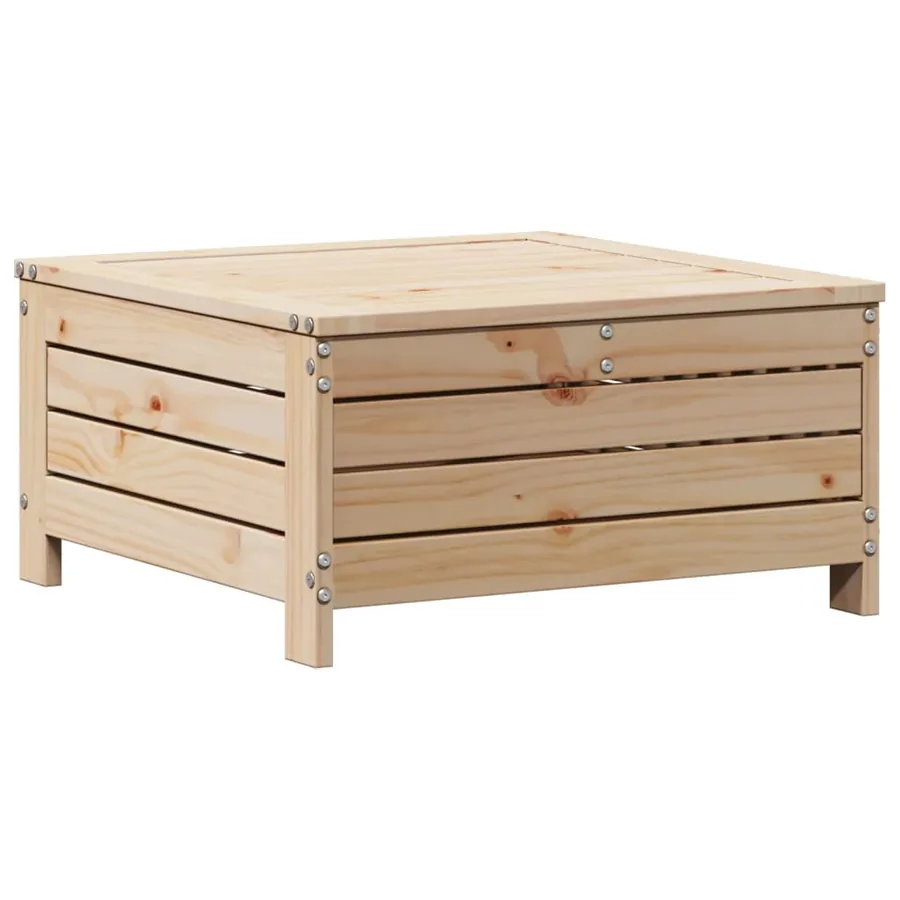 Salon de jardin 8 pcs avec coussins Bois de pin massif - 7