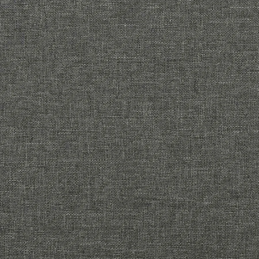 Sommier à lattes de lit avec matelas gris foncé 120x190cm tissu - 8