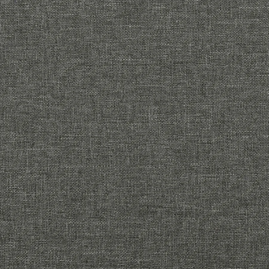 Sommier à lattes de lit avec matelas gris foncé 120x190cm tissu - 8