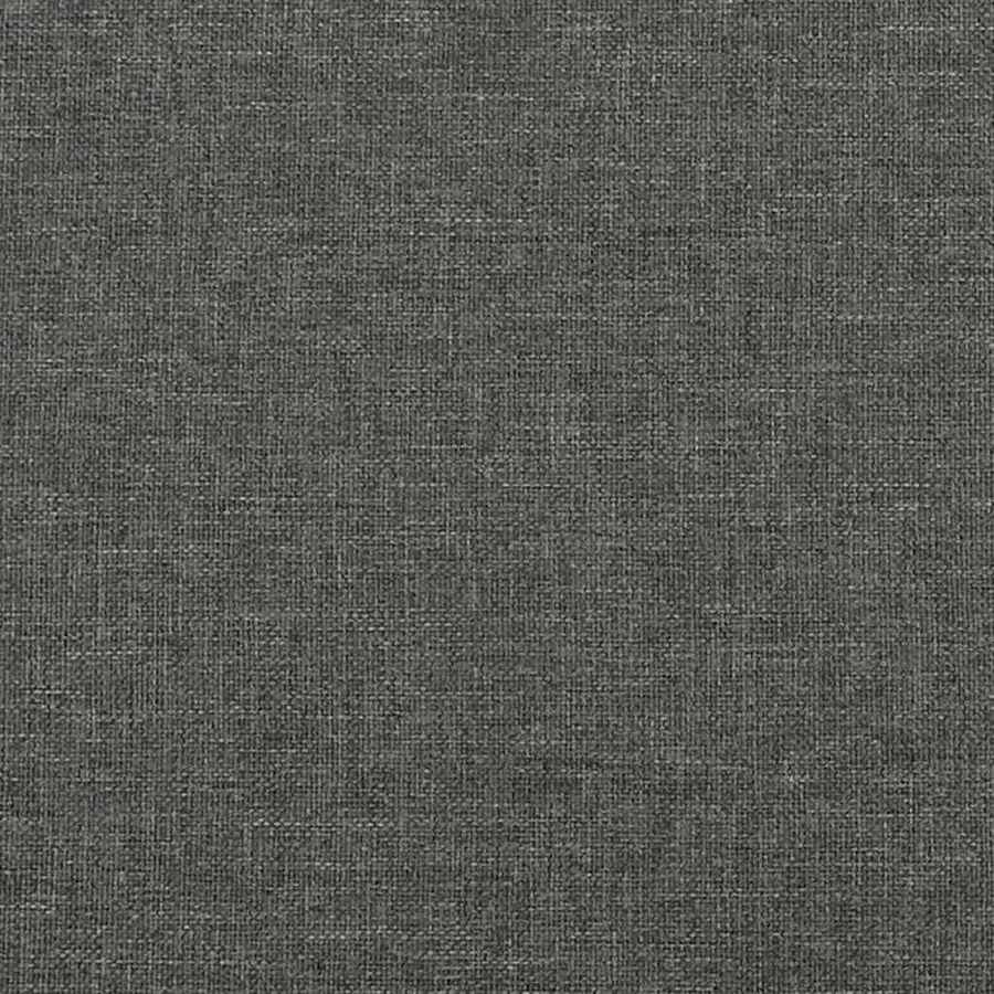 Sommier à lattes de lit avec matelas gris foncé 120x190cm tissu - 8