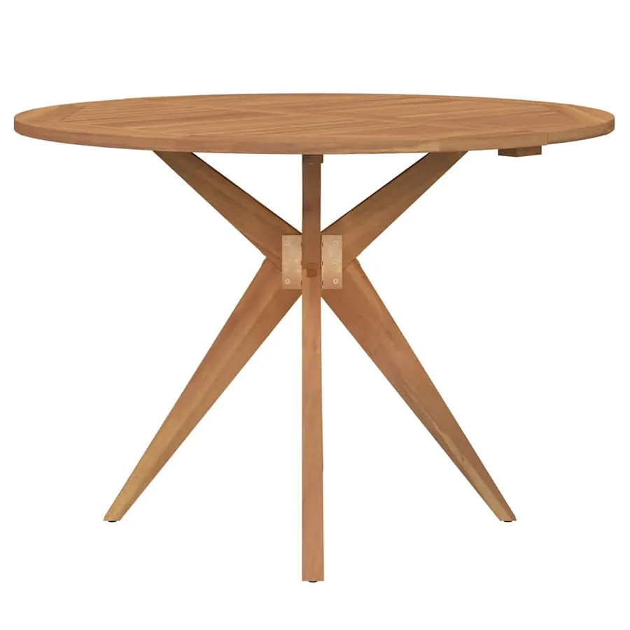 Ensemble à manger de jardin 5 pcs Bois d'acacia solide - 4