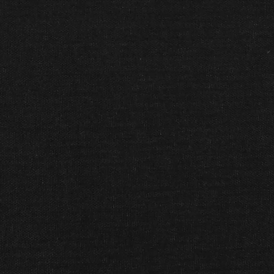 Cadre de lit sans matelas noir 120x190 cm tissu - 10