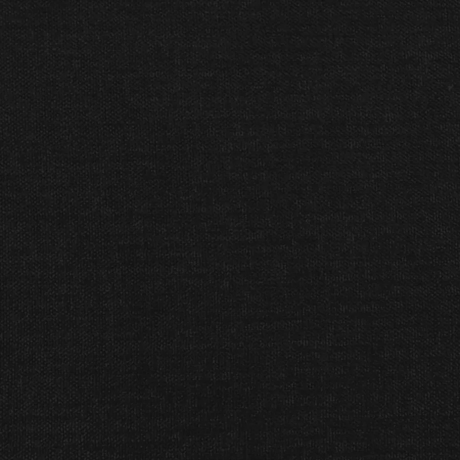 Cadre de lit sans matelas noir 120x190 cm tissu - 10