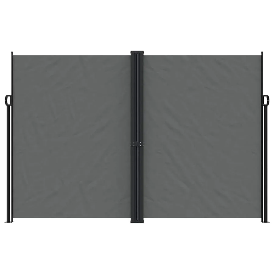 Auvent latéral rétractable anthracite 220x600 cm - 3