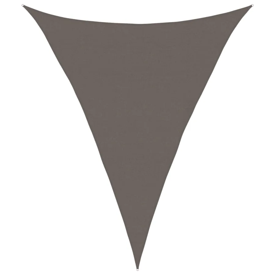 Voile d'ombrage 160 g/m² Anthracite 4x5x5 m PEHD - 2