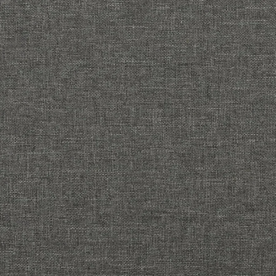 Sommier à lattes de lit avec matelas gris foncé 120x190cm tissu - 7