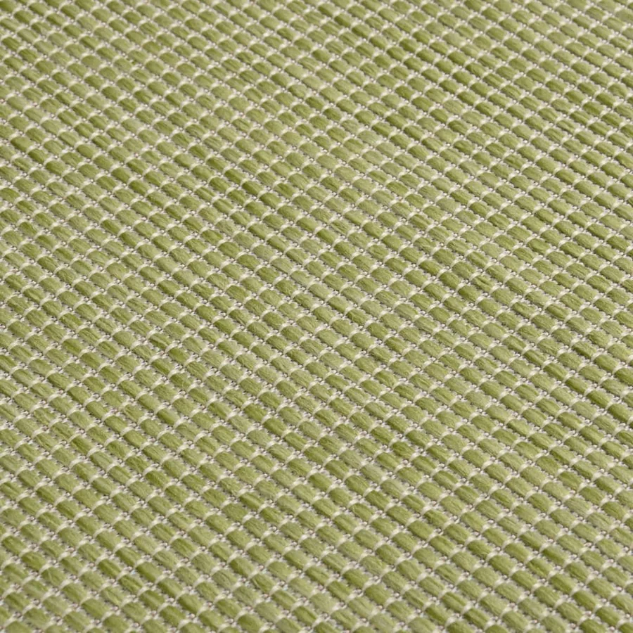 Tapis à tissage plat d'extérieur 80x150 cm Vert - 5