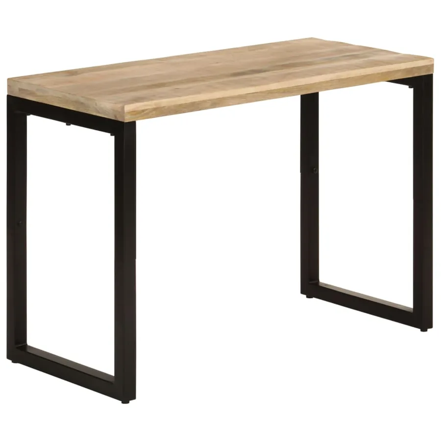 Table à dîner 110x50x76 cm Bois de manguier massif - 12