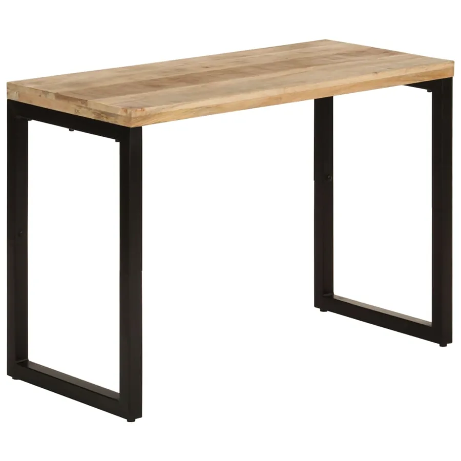 Table à dîner 110x50x76 cm Bois de manguier massif - 9