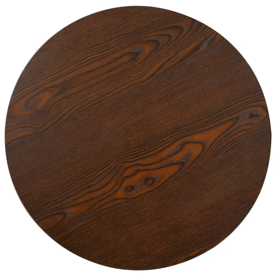 Table de bistro Marron foncé 50 cm MDF - 2