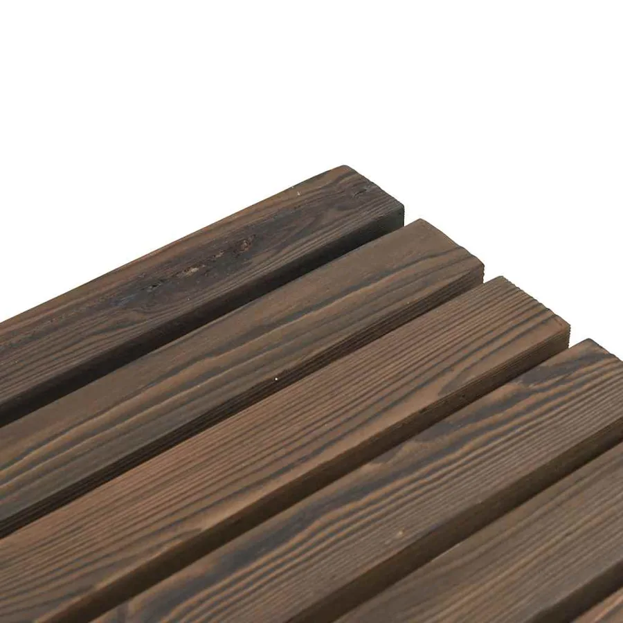 Salon de jardin 4 pcs bois de sapin massif - 13