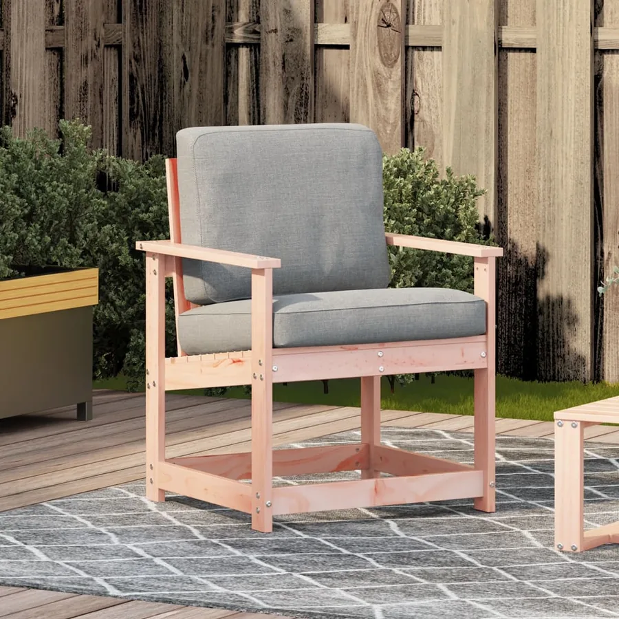 Chaise de jardin 62x56x77 cm bois massif de douglas - 3
