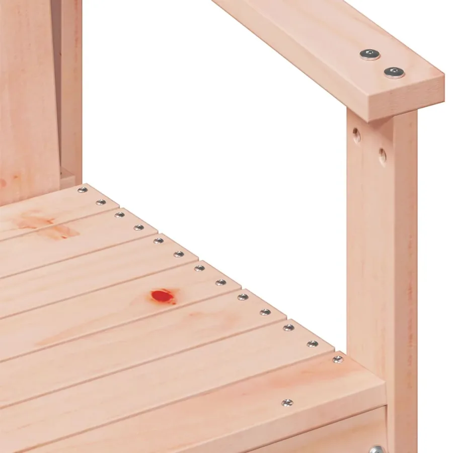 Chaise de jardin 62x56x77 cm bois massif de douglas - 7