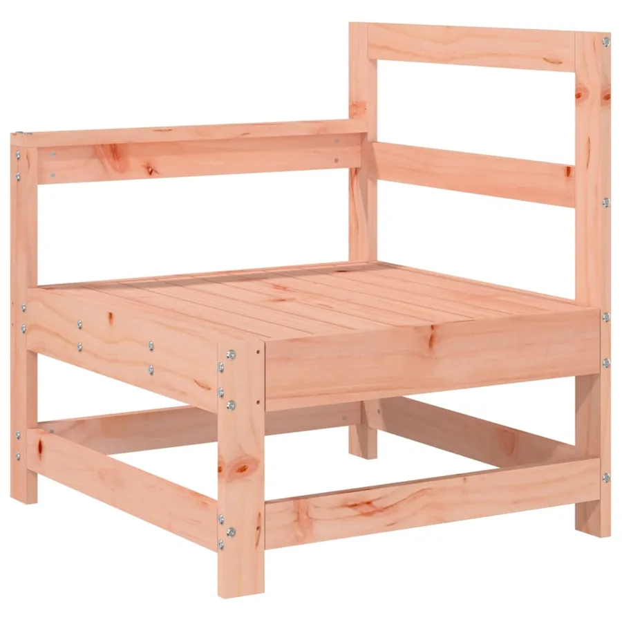 Salon de jardin 7 pcs bois massif sapin de douglas - 4
