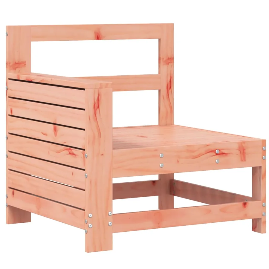 Salon de jardin 7 pcs bois massif sapin de douglas - 5