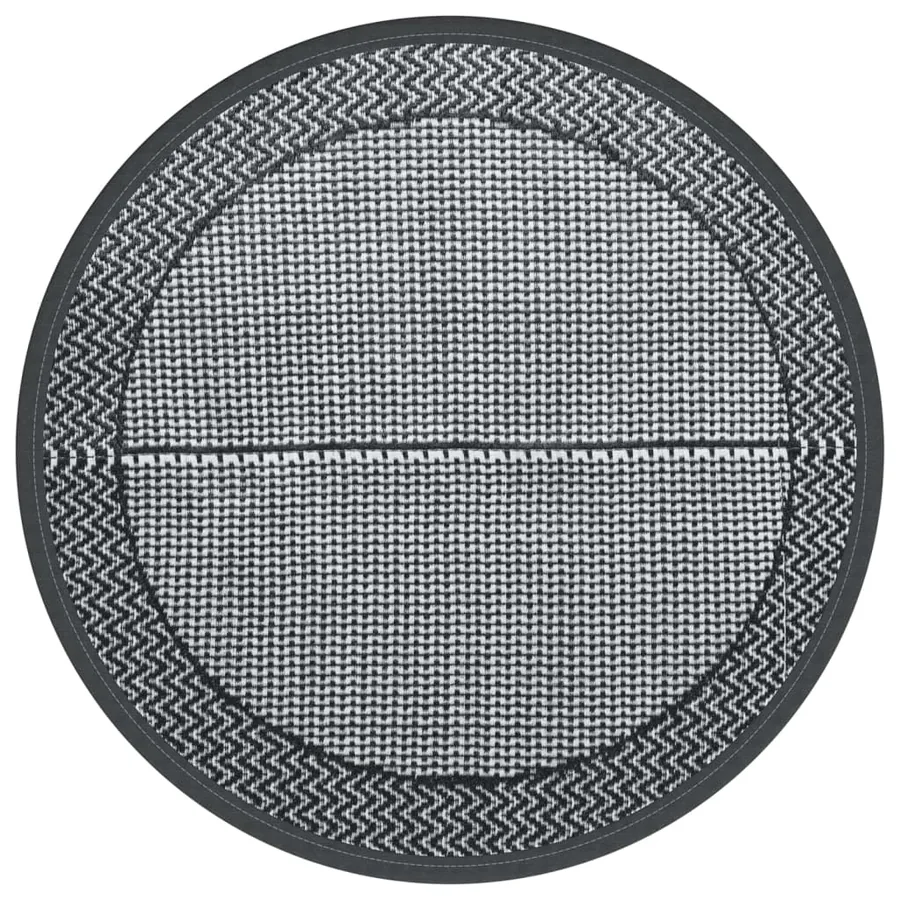 Tapis d'extérieur ARAKIL gris Ø160 cm PP - 2