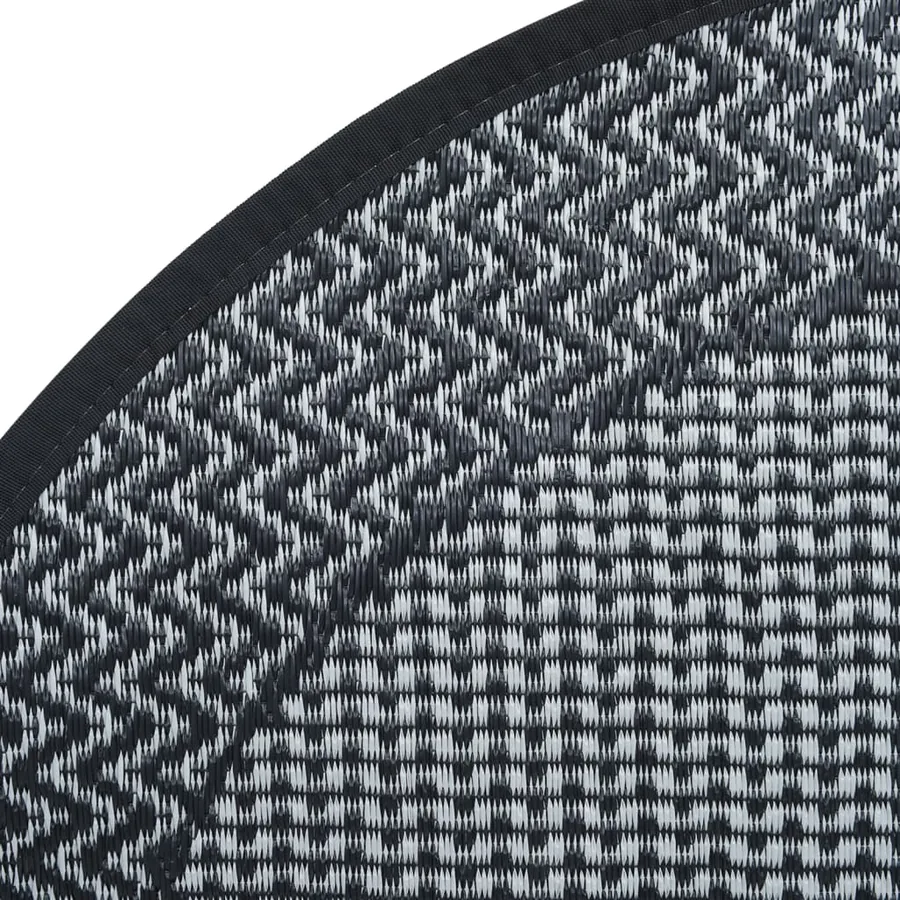 Tapis d'extérieur ARAKIL gris Ø160 cm PP - 4