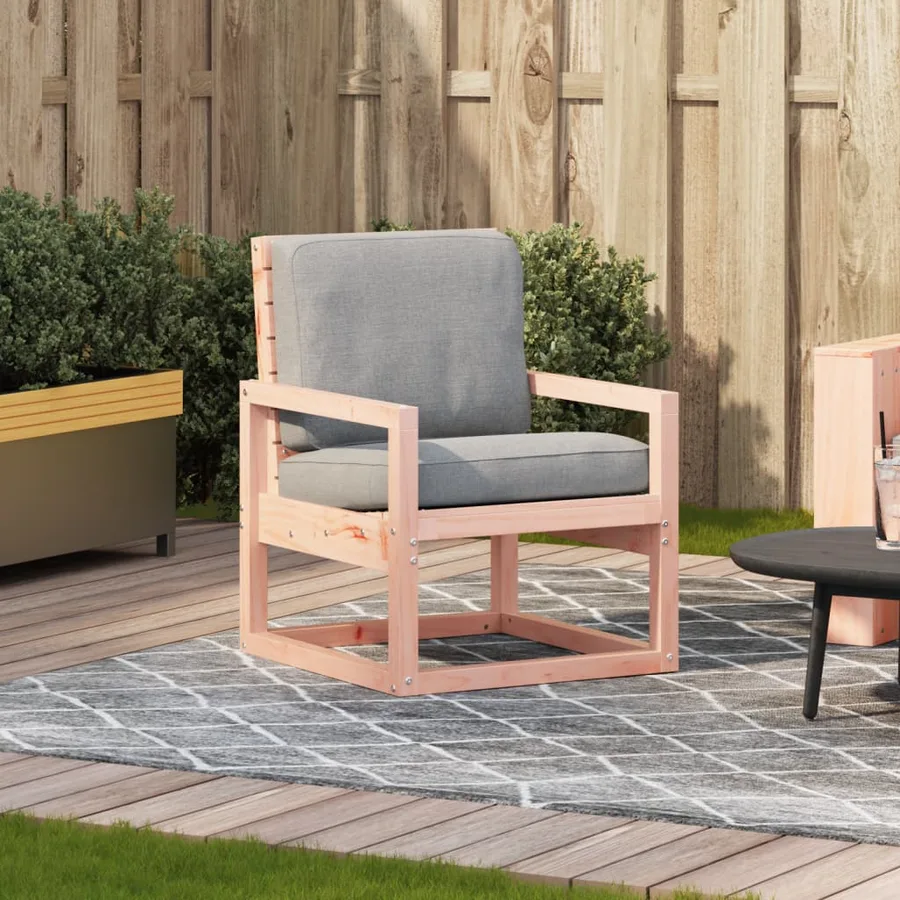 Chaise de jardin 57,5x63x76 cm bois massif de douglas - 3