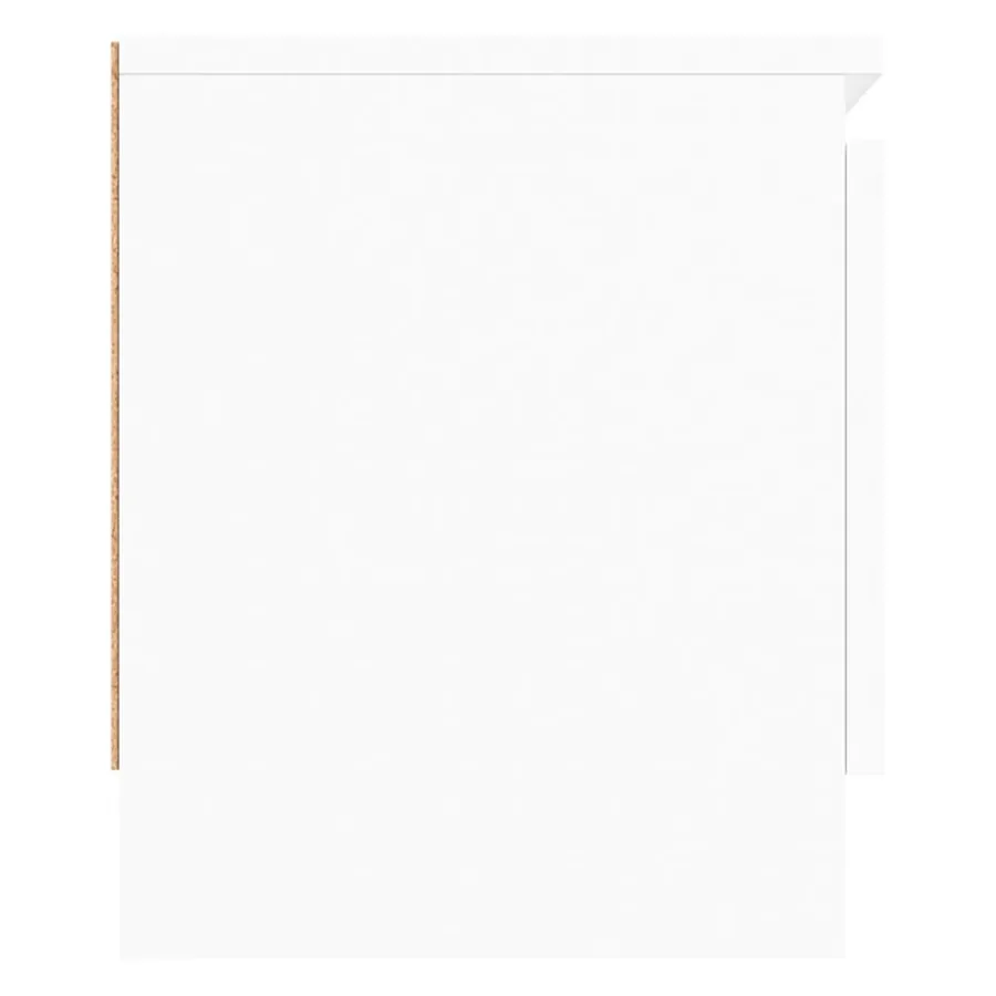 Meuble TV avec porte Blanc 102x30x36 cm - 7