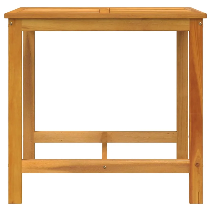 Ensemble de balcon 3 pcs bois d'acacia solide - 6