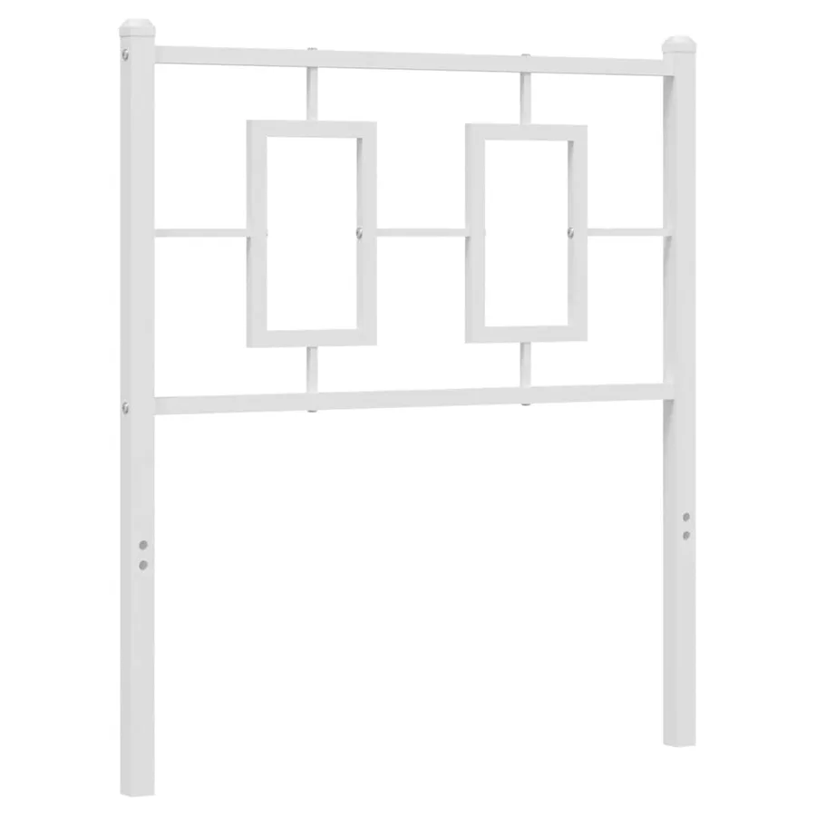 Tête de lit de remplacement métal blanc 75 cm - 5