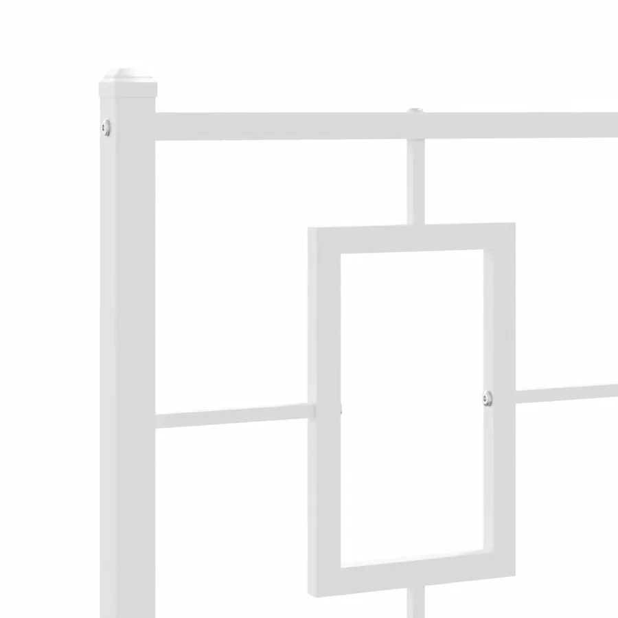 Tête de lit de remplacement métal blanc 75 cm - 6