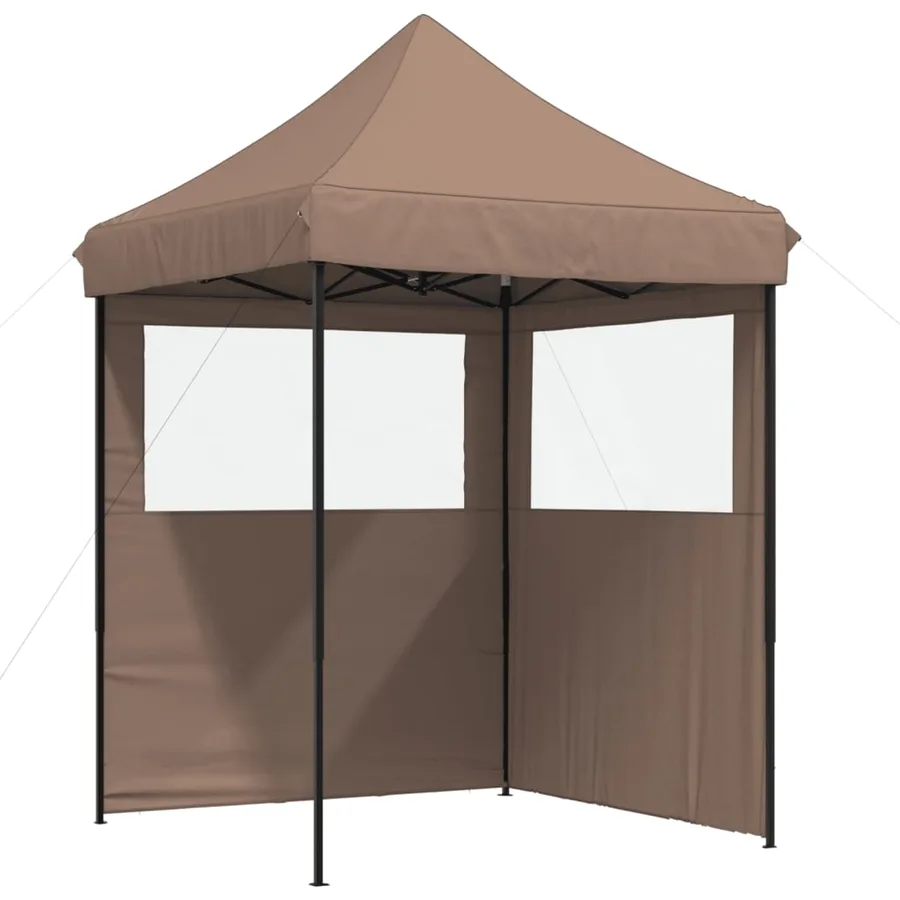 Tente de réception pliable escamotable avec 2 parois latérales - 2