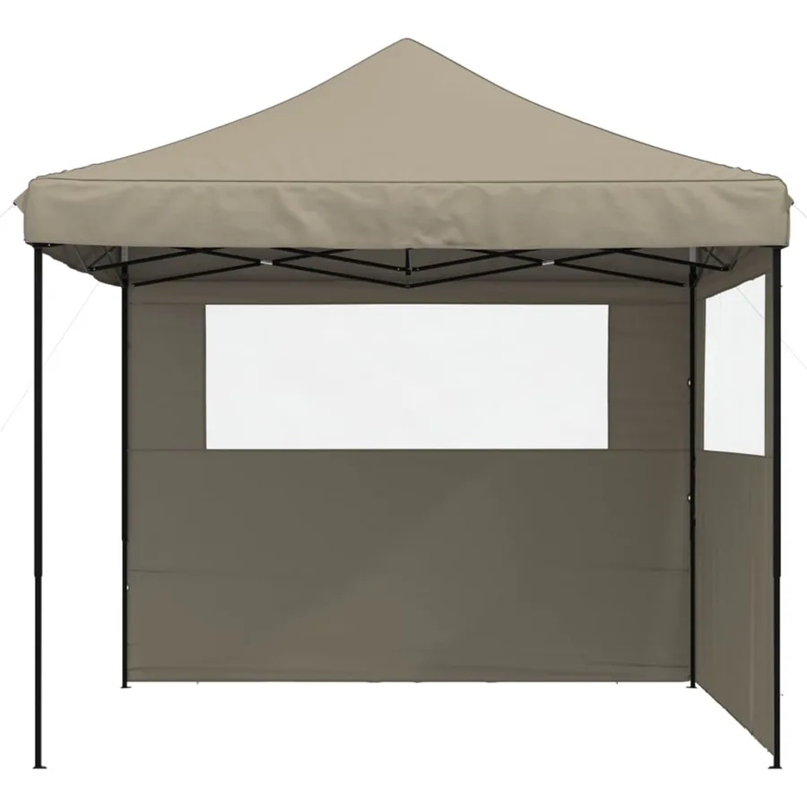 Tente de réception pliable escamotable avec 2 parois latérales - 3