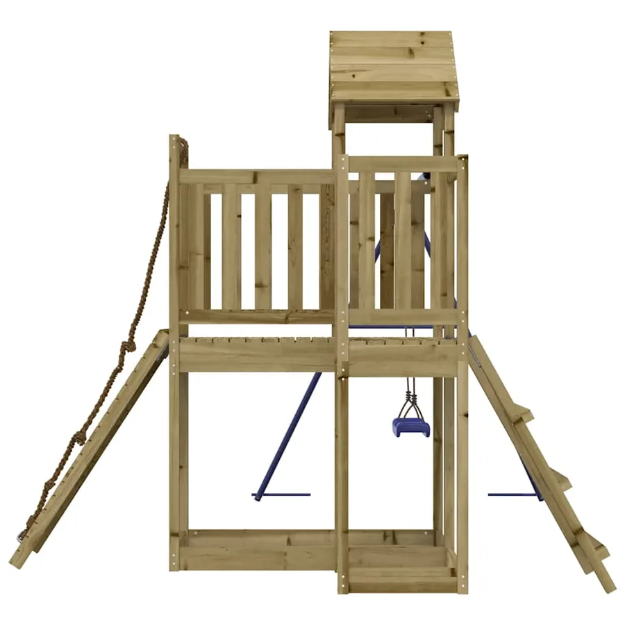 Aire de jeux d'extérieur bois de pin imprégné - 5