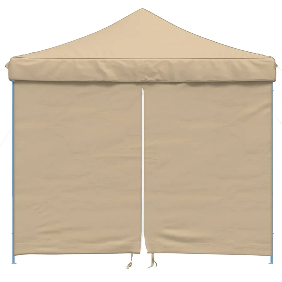 Tente de réception pliable escamotable avec 4 parois latérales - 3