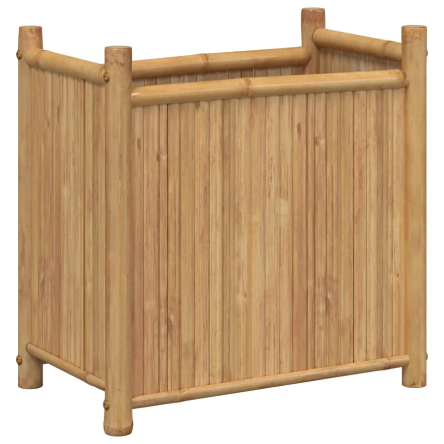 Jardinière 50x30x50 cm bambou - 6