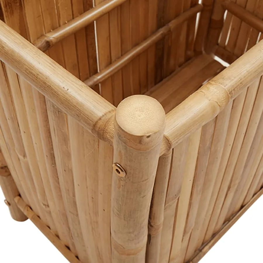 Jardinière 50x30x50 cm bambou - 7