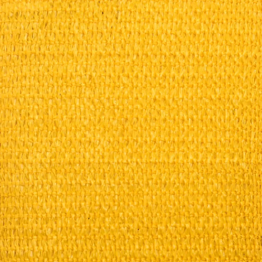 Voile d'ombrage 160 g/m² Jaune 3/4x2 m PEHD - 9