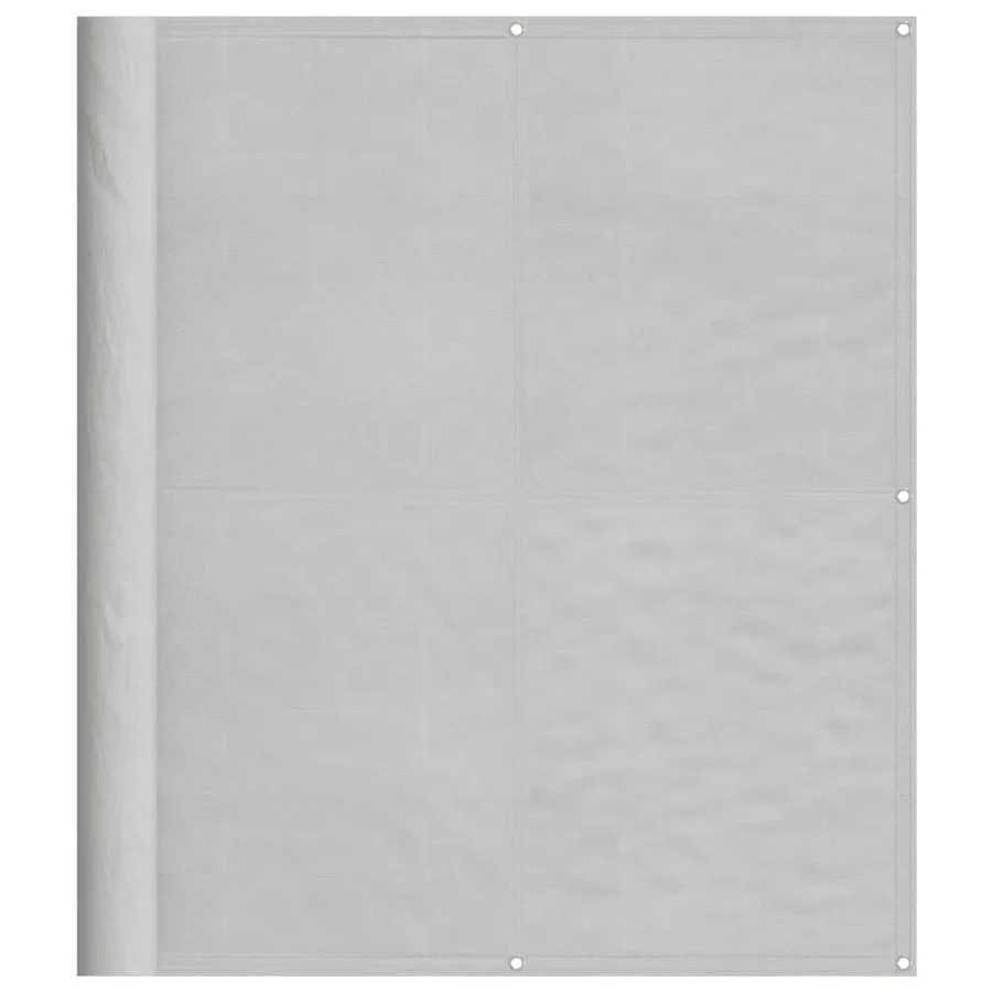 Écran de balcon gris clair 120x300 cm 100% polyester oxford - 2